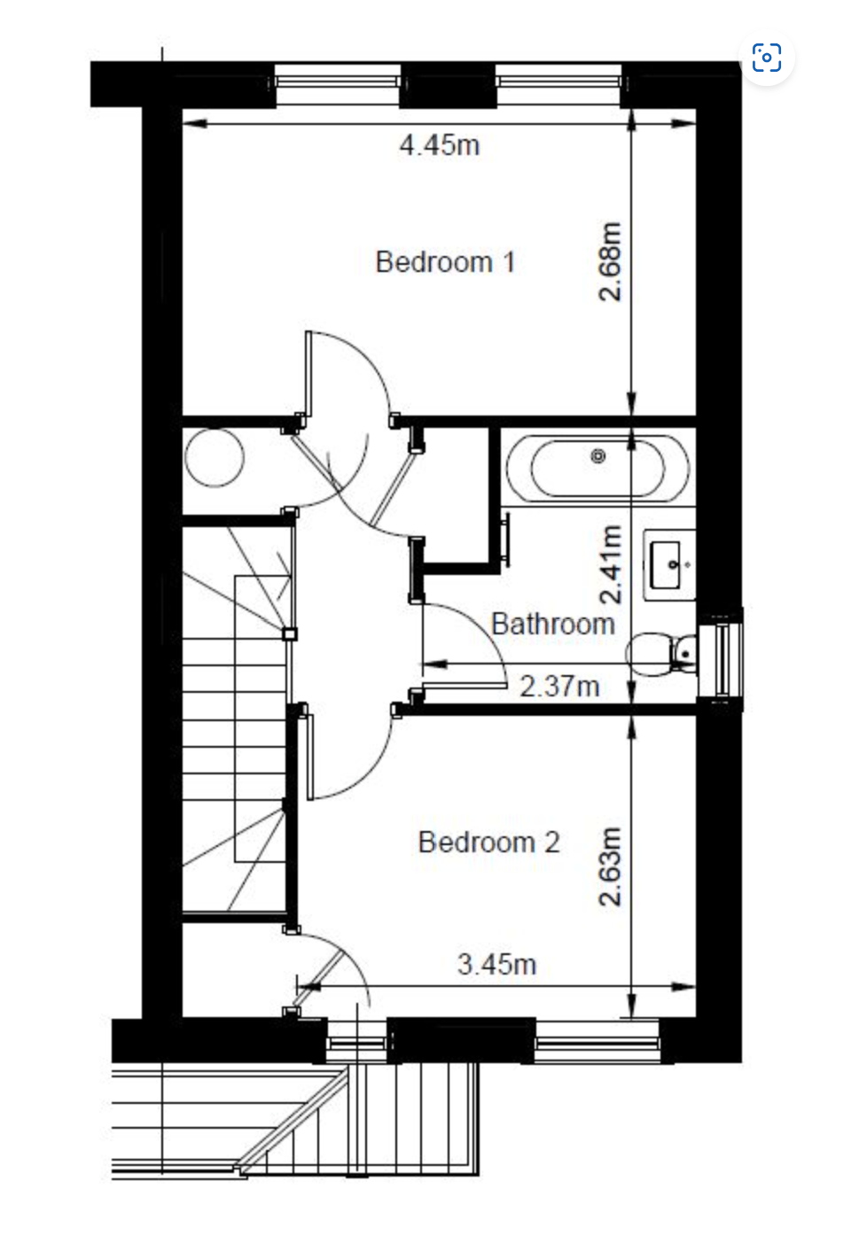 plot 6 darnley first floor floor plan