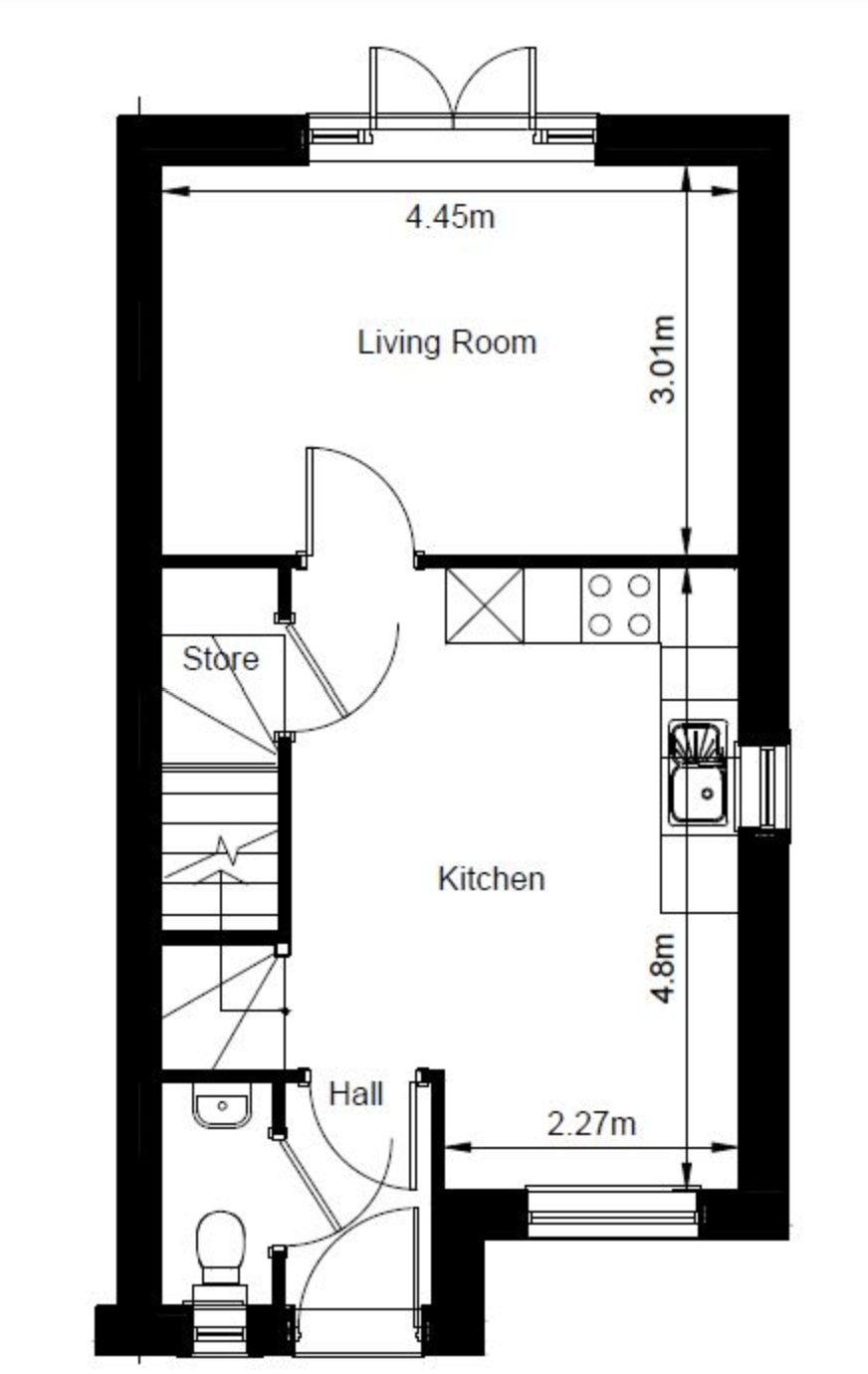plot 6 darnley ground floor floor plan