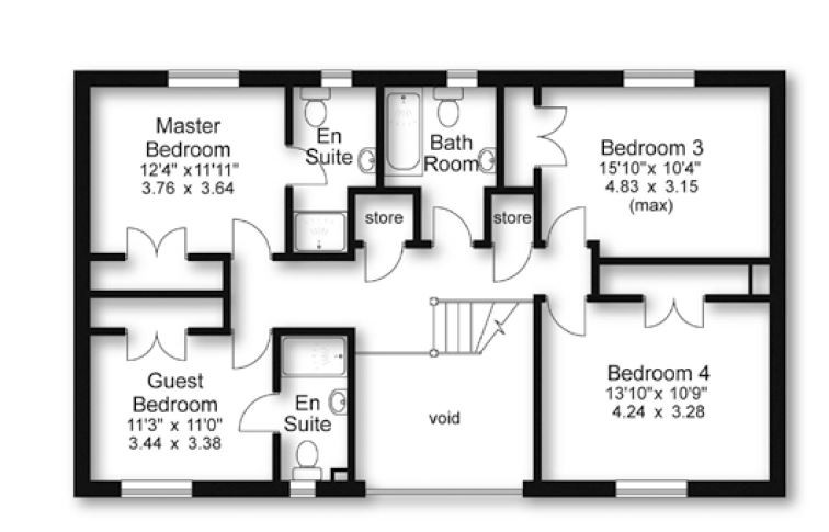 plot 2 lime first floor floor plan