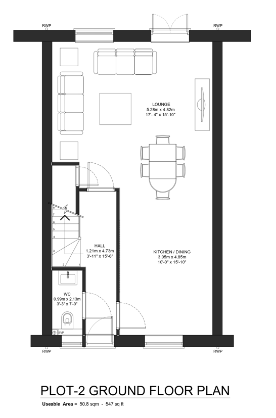 plot 2 ground floor plan