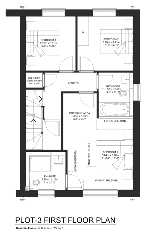 plot 3 first floor plan