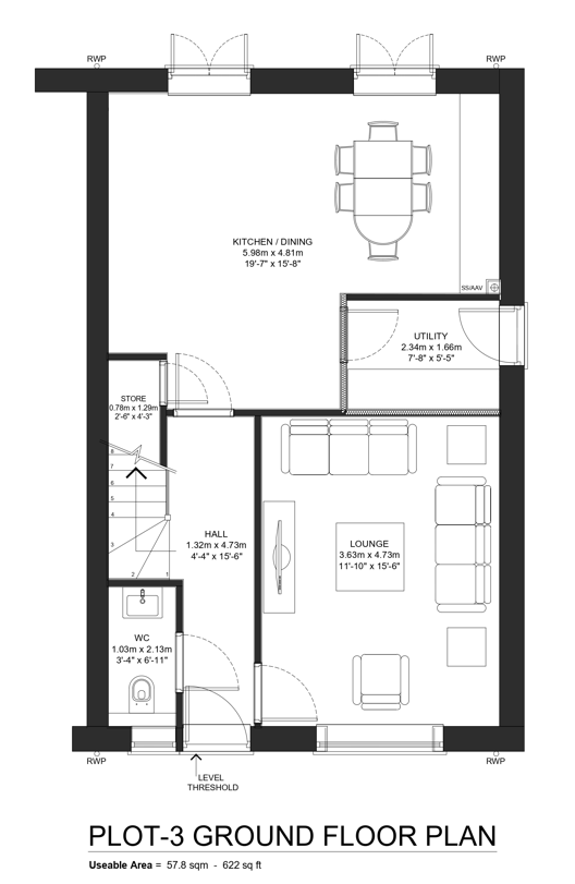 plot 3 ground floor plan
