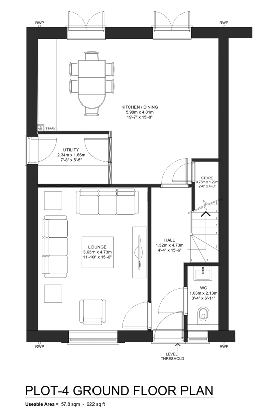 plot 4 ground floor plan