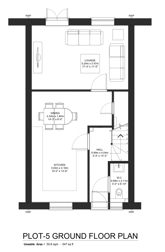 plot 5 ground floor plan