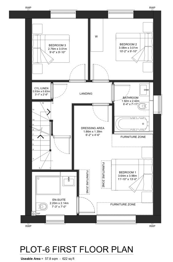 plot 6 first floor plan
