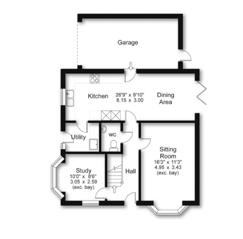 plot 8 maple ground floor floor plan