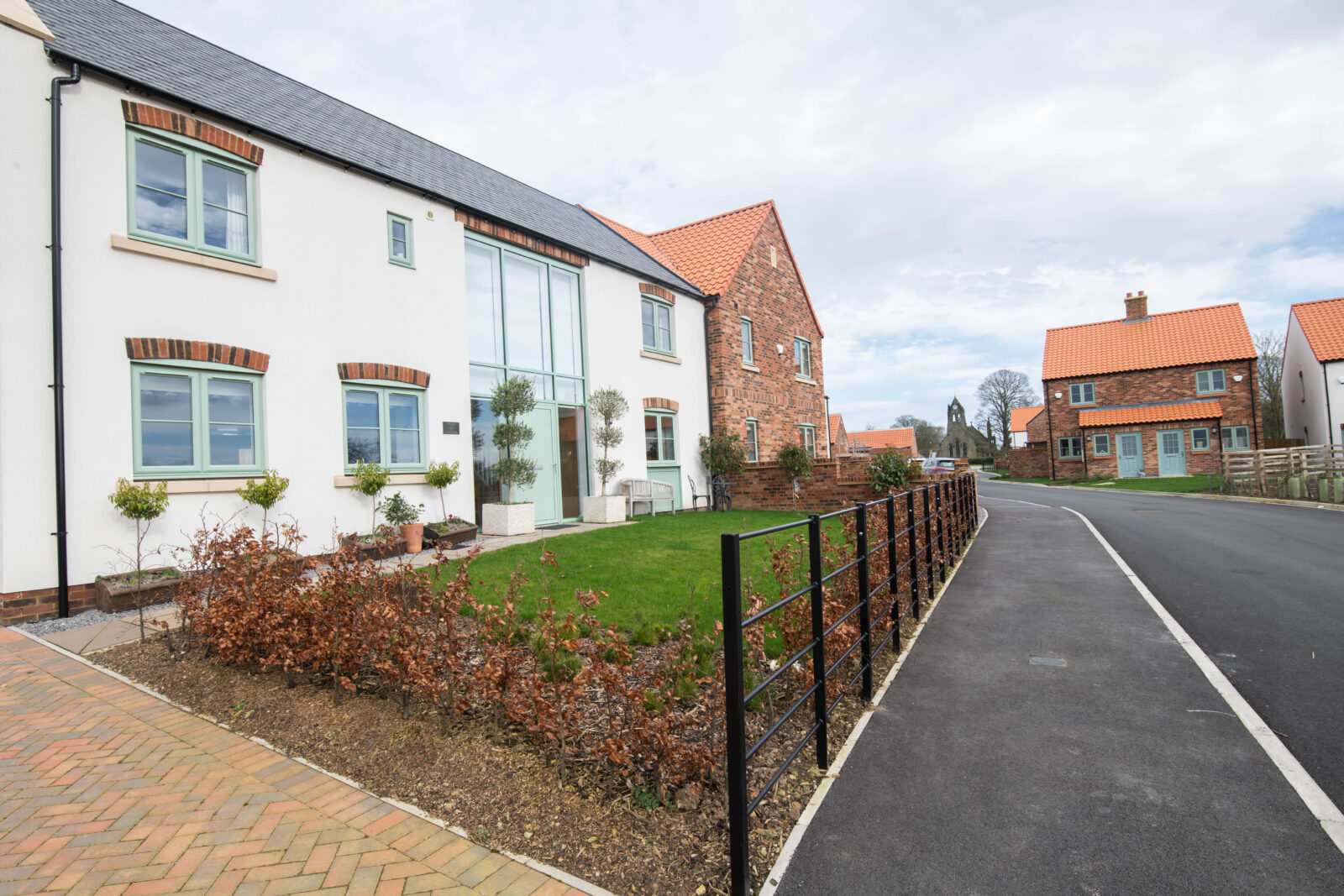 street view of new builds in marton cum grafton